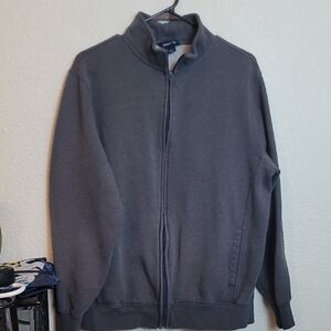 Sport-Tek Men's Charcoal Zip-Up Sweater